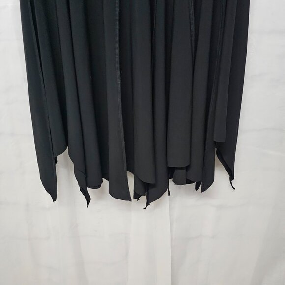 Joseph Ribkoff Skirt Black Midi/Maxi Goth Whimsigoth Fairy Grunge 8 - Picture 3 of 9